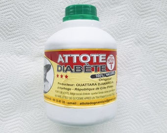 ATTOTE Diabete Organic Herbal Drink/ Made In Ivory Coast