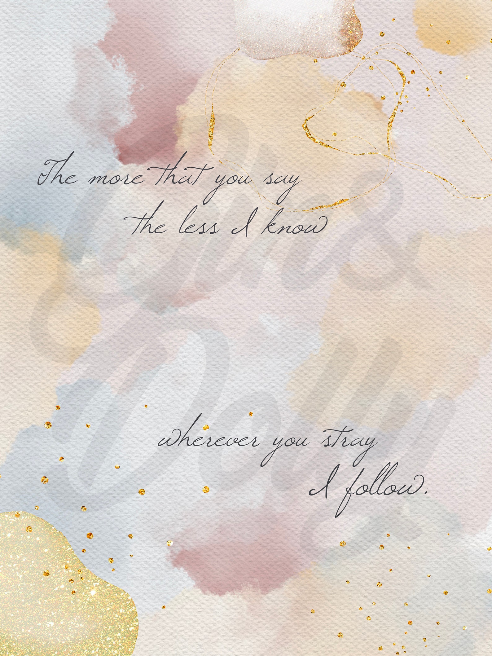 Willow Lyric Print Taylor Swift Evermore Etsy UK