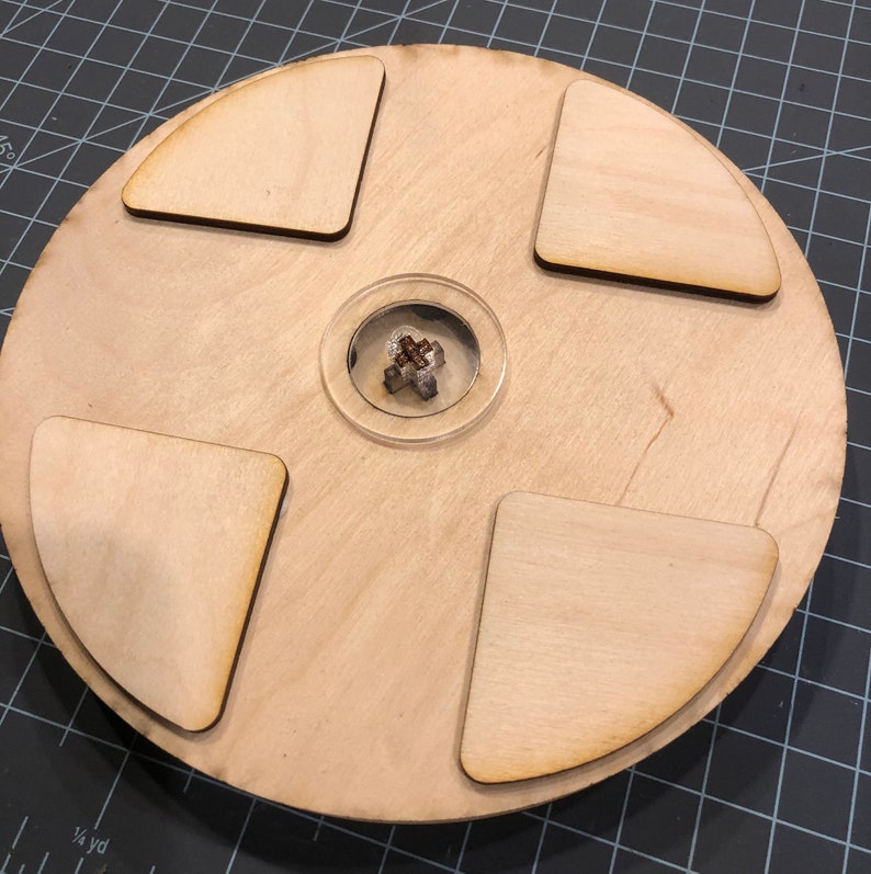 Lazy Susan Tray or Two Tier Spinner Rack DIGITAL FILE Made Etsy