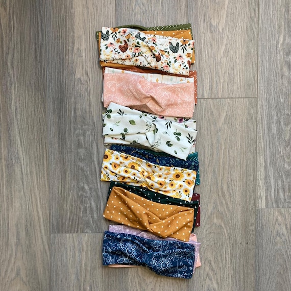 BUNDLE of Headbands Bundle headbands velvet brown beige gold | eBay main image 2