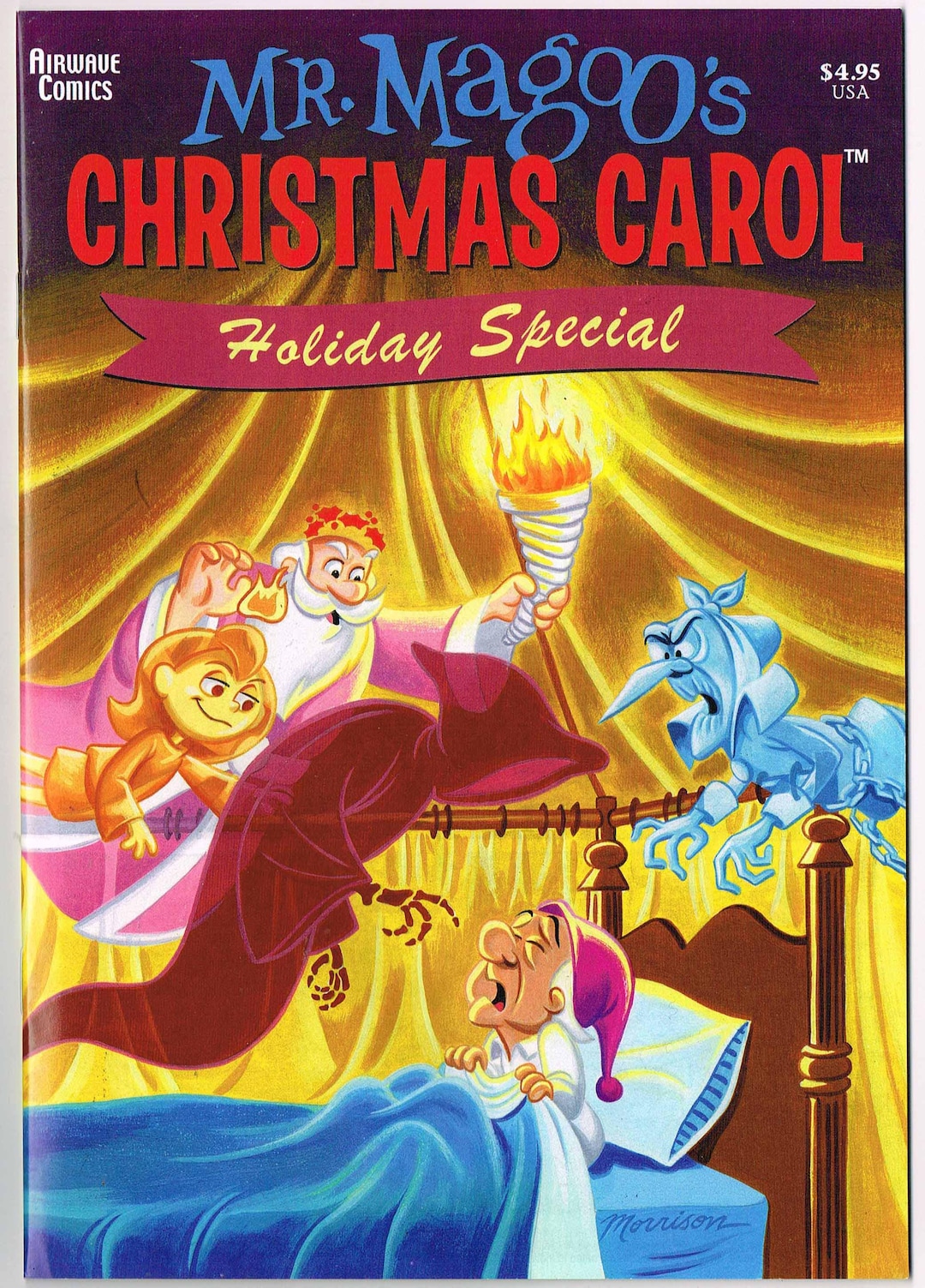Mr. Magoo Holiday Special RARE Magoo's Christmas Carol Comic Book ...