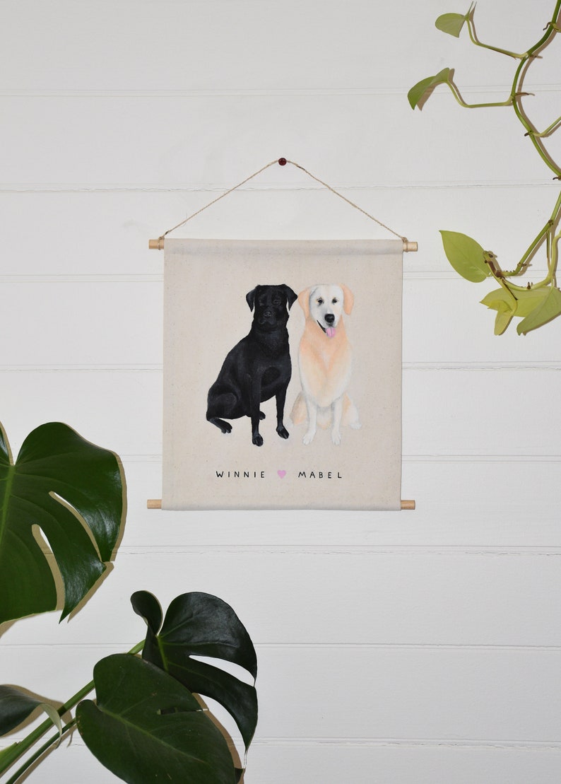 any Animal Unique Gift for Pet or Animal Lover Handmade Paintings from Photos of Dog Cat Custom Portrait of Pet