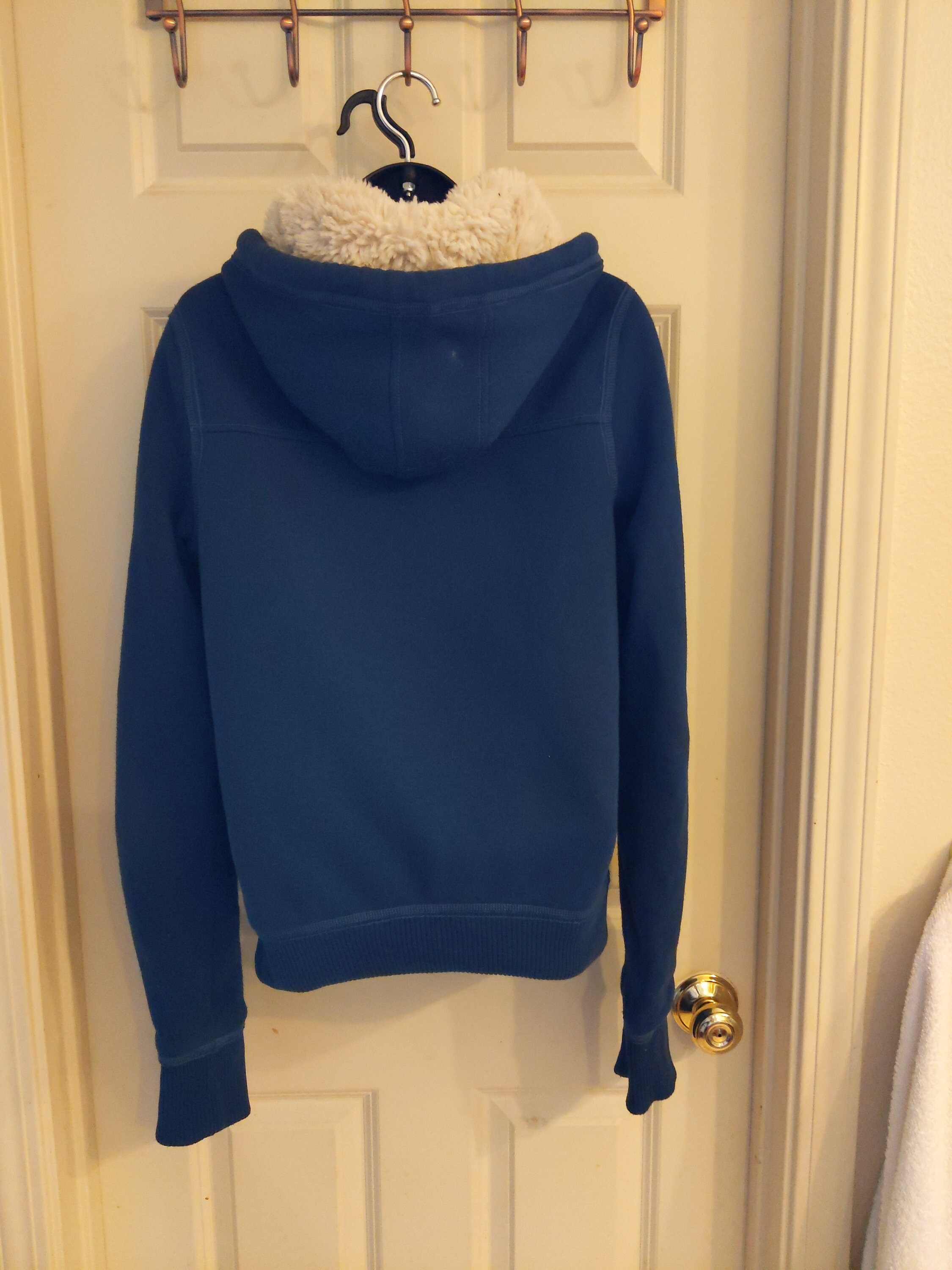 Abercrombie and Fitch Sherpa lined hoodie Etsy