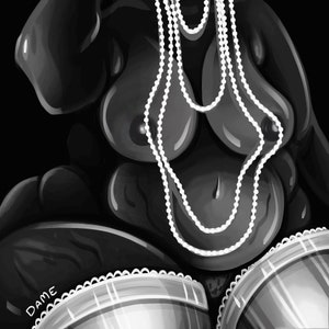 Delicate /Digital Art Download Print