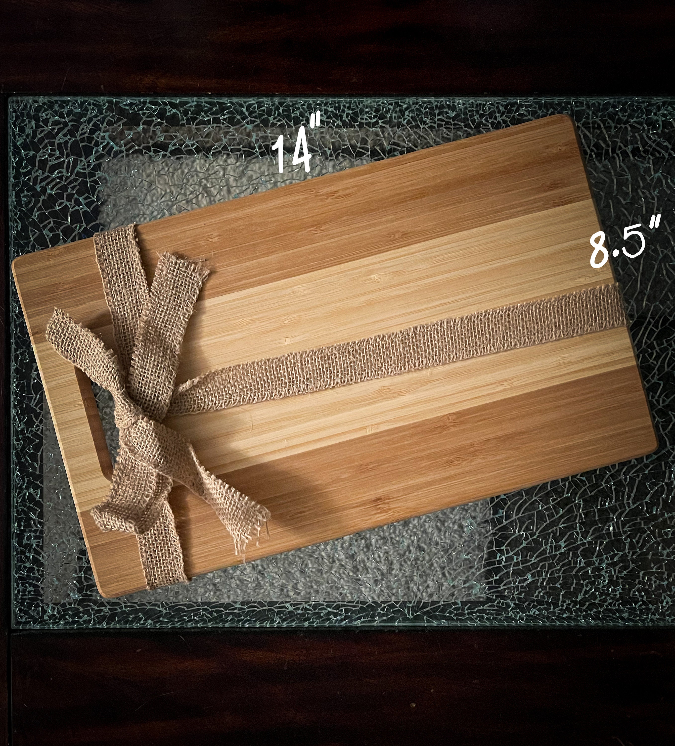 Bamboo Cutting Board. Keep This Kitchen Clean Eat Out. Hanging, Vinyl  Lettering Cutting Board. 8.5x5.5. 