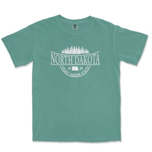 North Dakota Comfort Colors Shirt