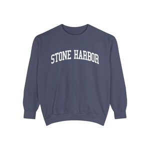 Stone Harbor New Jersey Comfort Colors Crewneck Sweatshirt