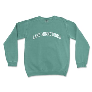 Lake Minnetonka Minnesota Comfort Colors Crewneck Sweatshirt