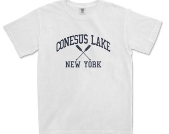 Conesus Lake New York Comfort Colors T-Shirt Conesus Lake Comfort Colors Shirt