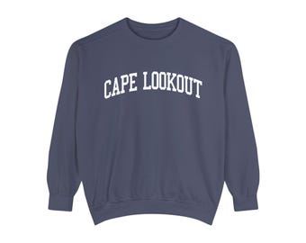 Cape Lookout North Carolina Komfort Farben Rundhals-Sweatshirt