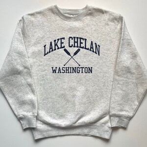 Lake Chelan Washington Crewneck Sweatshirt Lake Chelan Crewneck