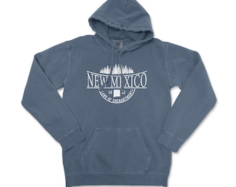 New Mexico Comfort Colors Hooded Sweatshirt