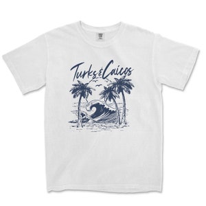 Turks & Caicos Beach Comfort Colors T-Shirt