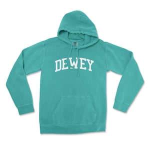 Dewey Delaware Comfort Colors Hooded Sweatshirt