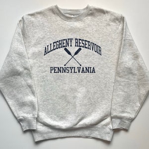 Allegheny Reservoir Pennsylvania Crewneck Sweatshirt Allegheny Reservoir Pullover Crewneck