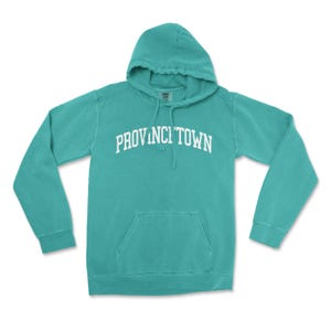Provincetown Massachusetts Comfort Colors Hooded Sweatshirt