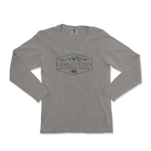 Grand Teton Nationalpark Utah Comfort Colors Langarm-Shirt