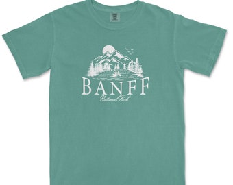 Banff National Park Alberta Canada Comfort Colors T-Shirt