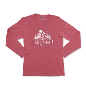 Lake Mead Nevada Comfort Colors Long Sleeve Shirt