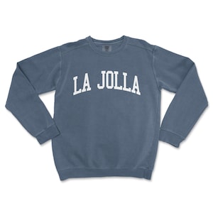 La Jolla California Comfort Colors Crewneck Sweatshirt