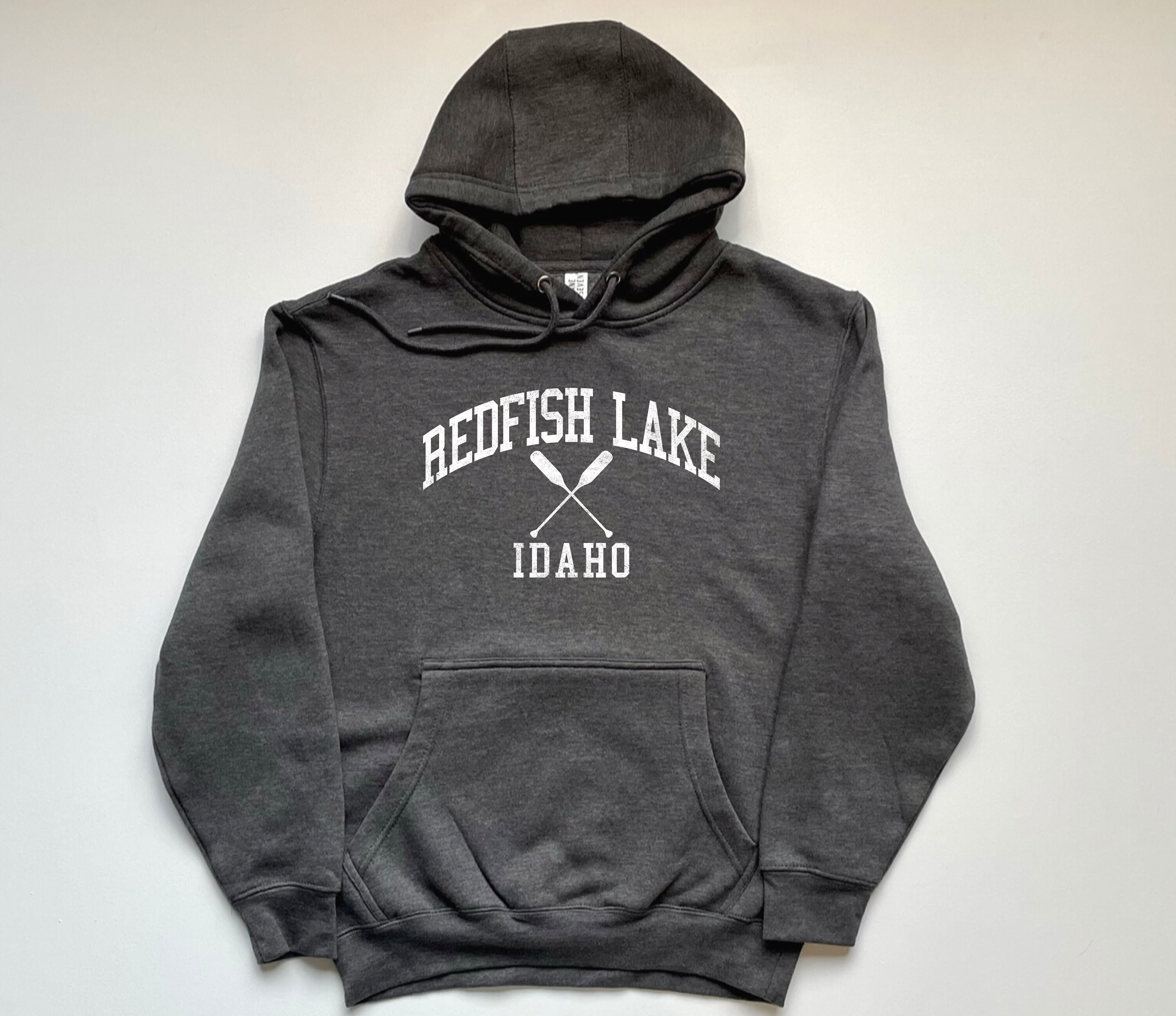 Redfish Lake Idaho Hooded Sweatshirt Redfish Lake Pullover