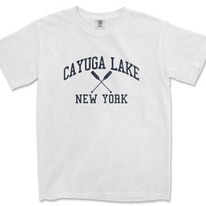 Cayuga Lake New York Comfort Colors T-Shirt Cayuga Lake Comfort Colors Shirt