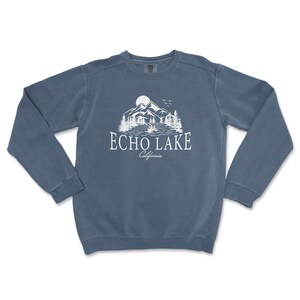 Echo Lake California Comfort Colors Crewneck Sweatshirt