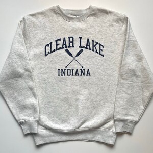 Clear Lake Indiana Lane 7 Crewneck Sweatshirt