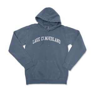 Lake Cumberland Kentucky Comfort Colors Hooded Sweatshirt