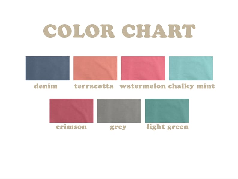 a color chart with different shades of watermelon