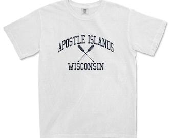Apostle Islands Wisconsin T-Shirt Apostle Island Comfort Colors Shirt