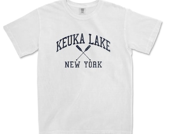 Keuka Lake New York Comfort Colors T-Shirt Keuka Lake Comfort Colors Shirt