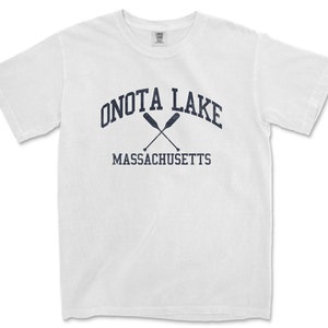 Onota Lake Massachusetts Comfort Colors T-Shirt Onota Lake Shirt