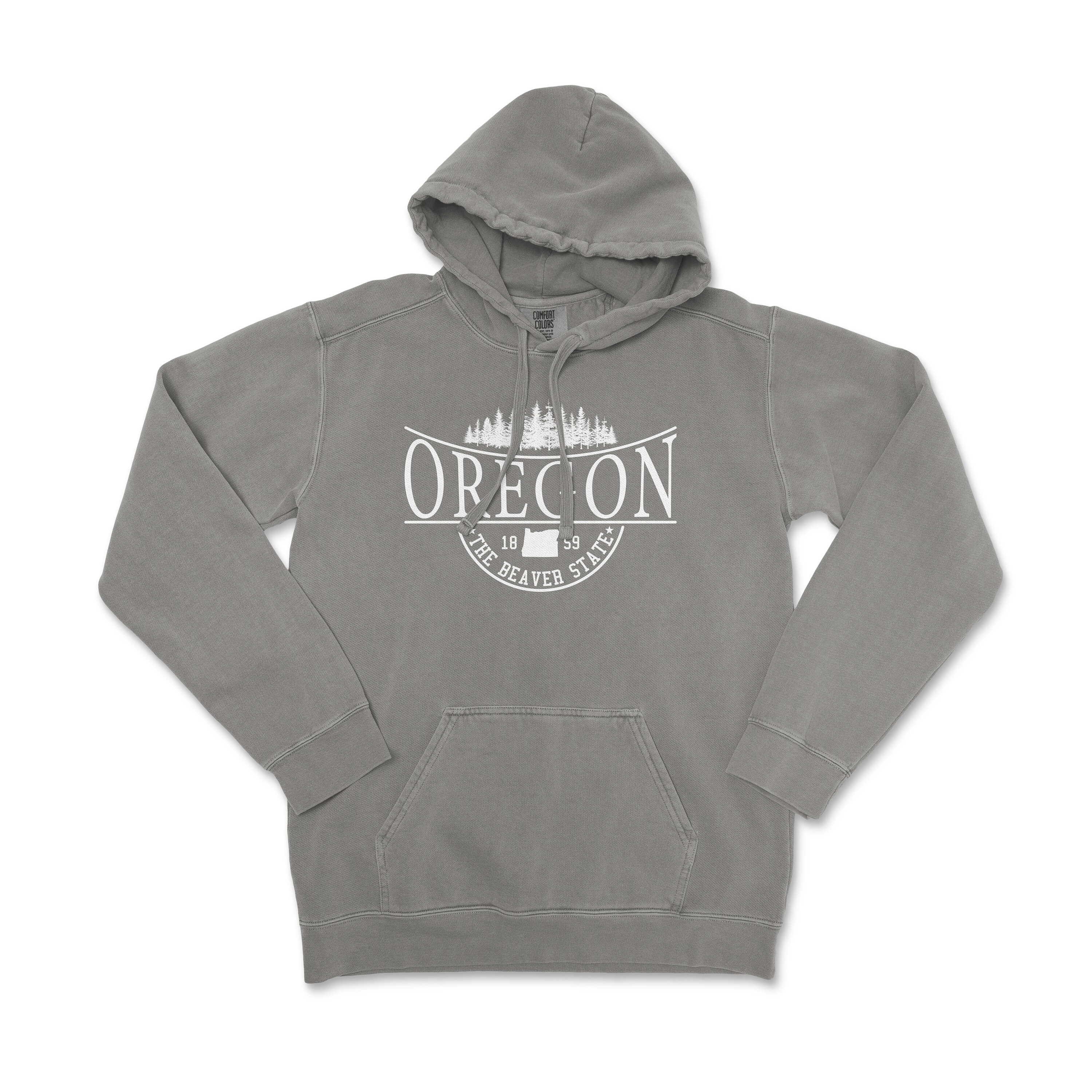 Oregon Comfort Colors Hooded Sweatshirt - Etsy