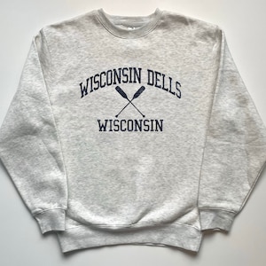 Wisconsin Dells Wisconsin Crewneck Sweatshirt Wisconsin Dells Crewneck