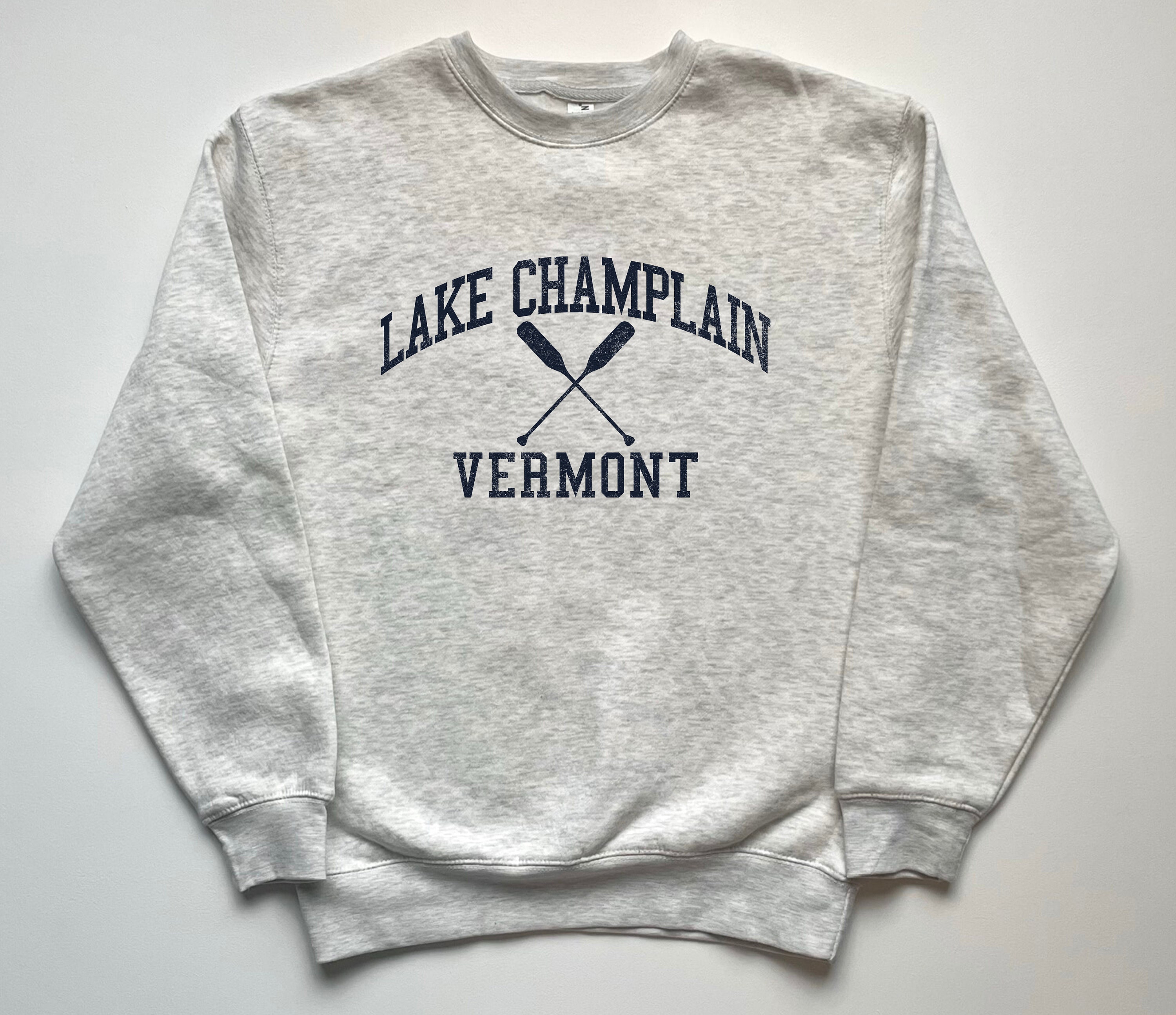 Vermont Embroidered Crew Neck Sweatshirt • Weston Village Store