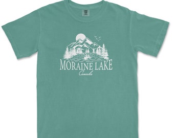 Moraine Lake Alberta Canada Comfort Colors T-Shirt