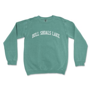Bull Shoals Lake Comfort Colors Crewneck Sweatshirt