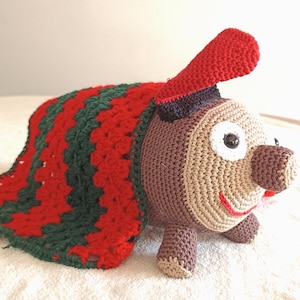 Tronc de Nadal amigurumi, tió de Nadal, regalo navidad, Navidad Catalunya, adorno navideño, Tronc de nadal, crhismas decor