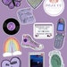 olivia rodrigo “SOUR” sticker pack (12 count)