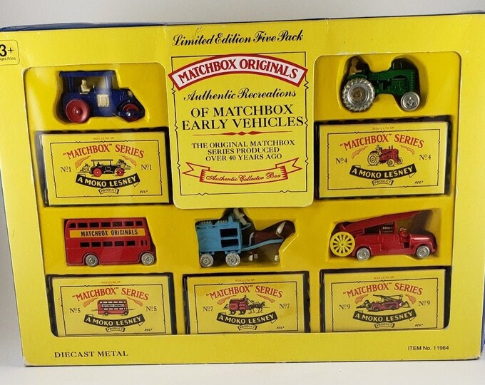 Vintage 1992 Matchbox Originals Authentic Recreations 11964 Coolest