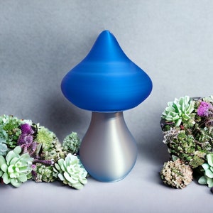 Simpatica lampada a fungo - Incantevole lampada a fungo stampata in 3D - Illumina il tuo spazio con fantasia!