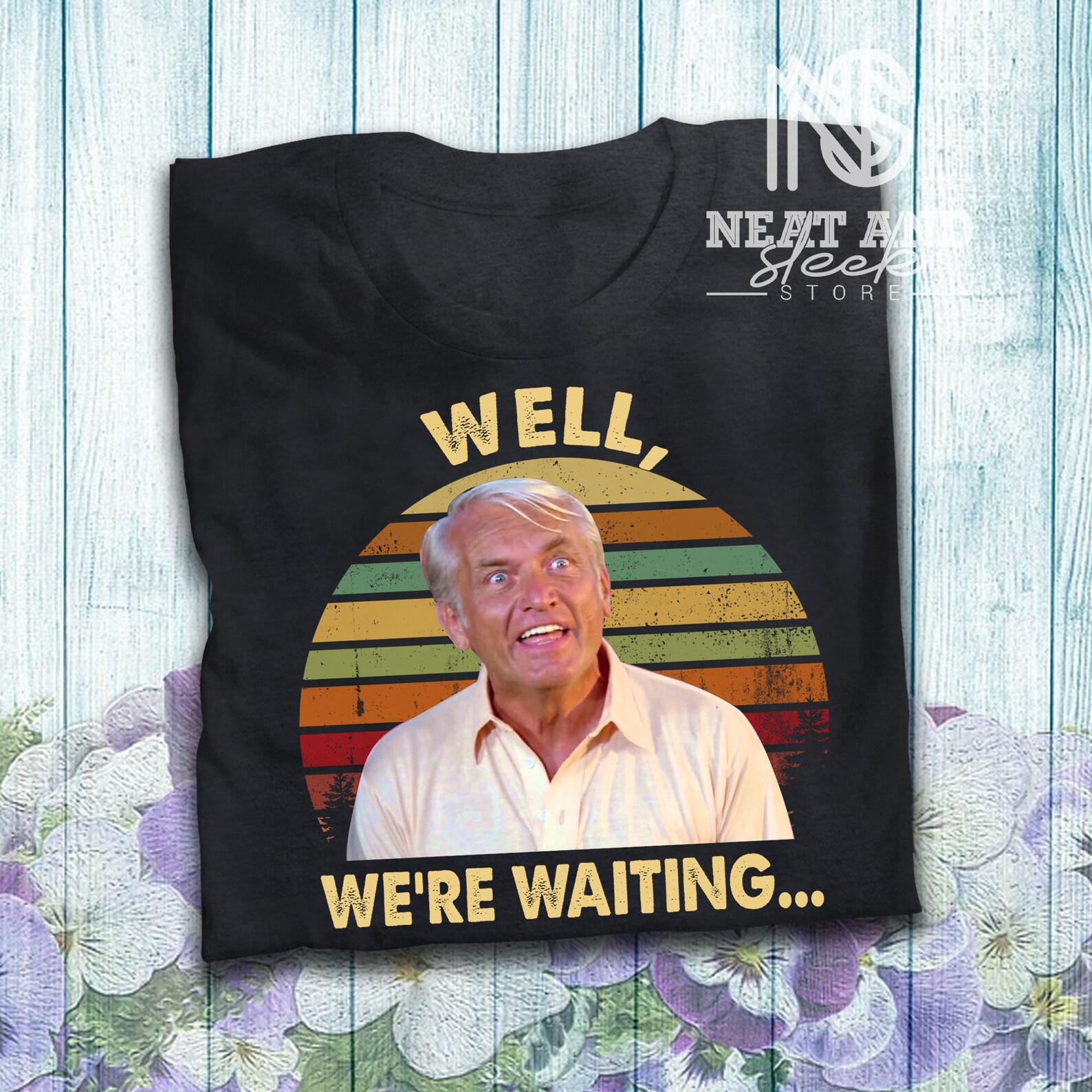 Well We're Waiting Vintage T Shirt Caddyshack Inspired Etsy
