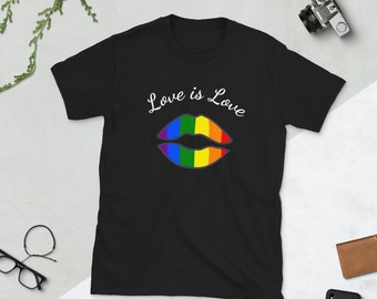 LGBT shirt, Love is Love, Pride shirt, rainbow shirt