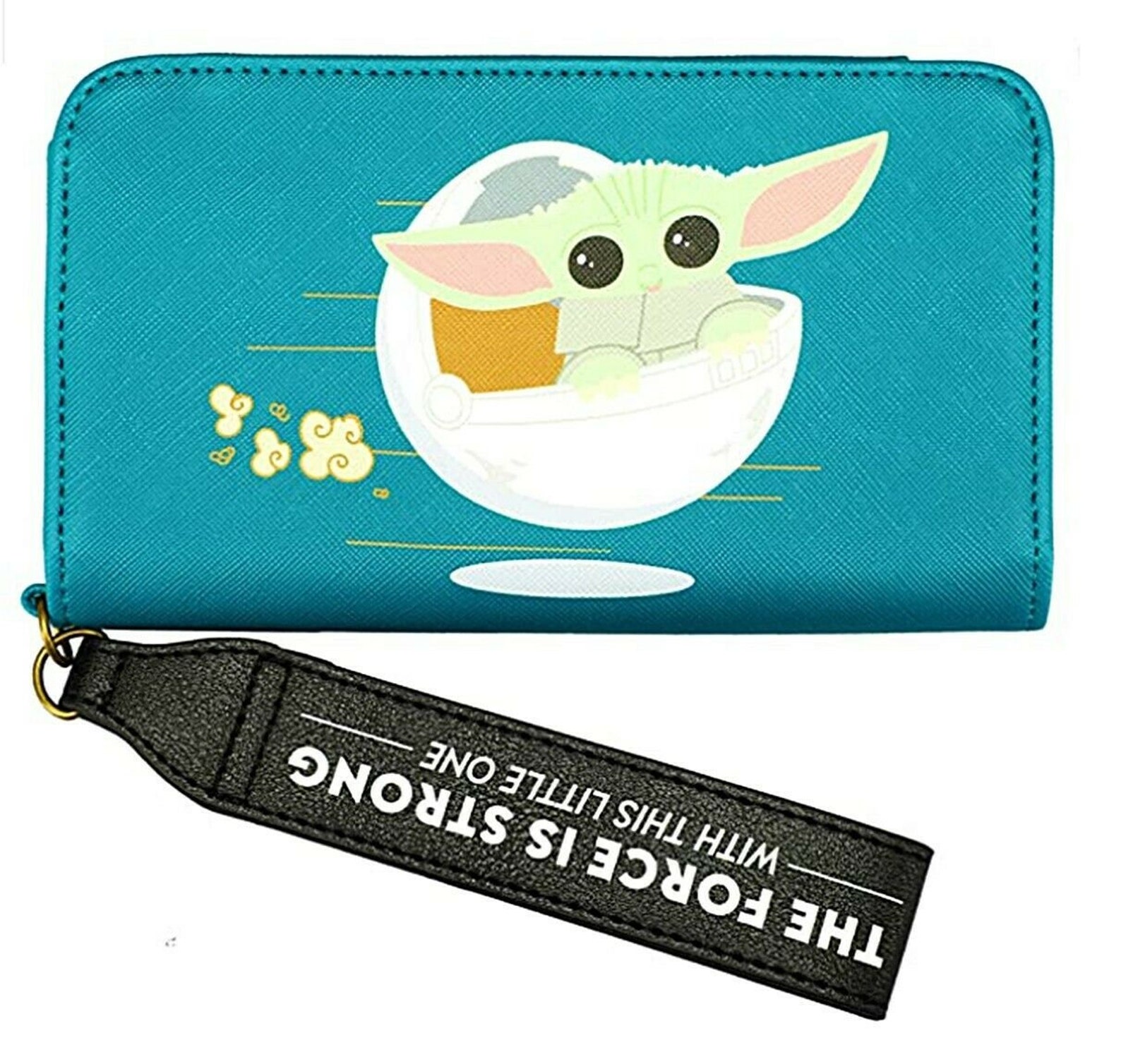 Baby Yoda Character Women's Hand Purse Clutch Wallet Etsy