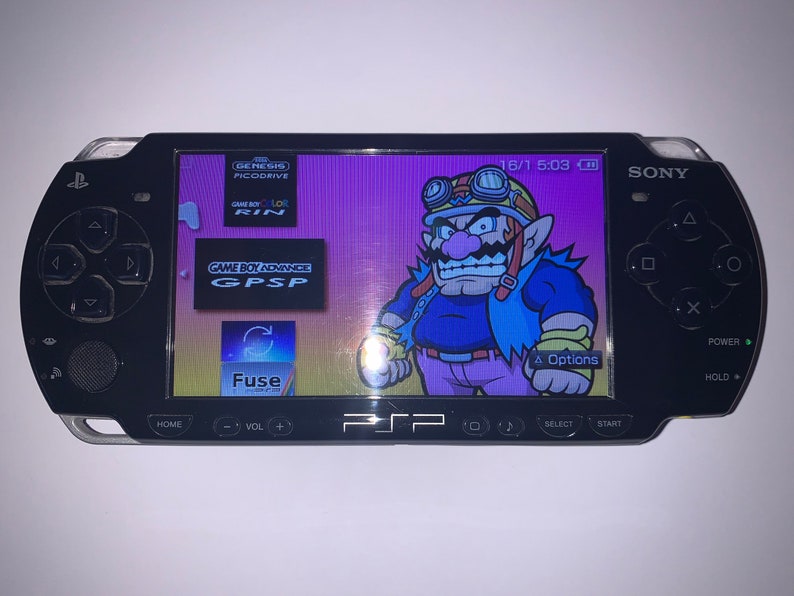 Modded PSP 2000 Slim 6.61 Infinity 2.0 CFW Fully Loaded 128GB Etsy