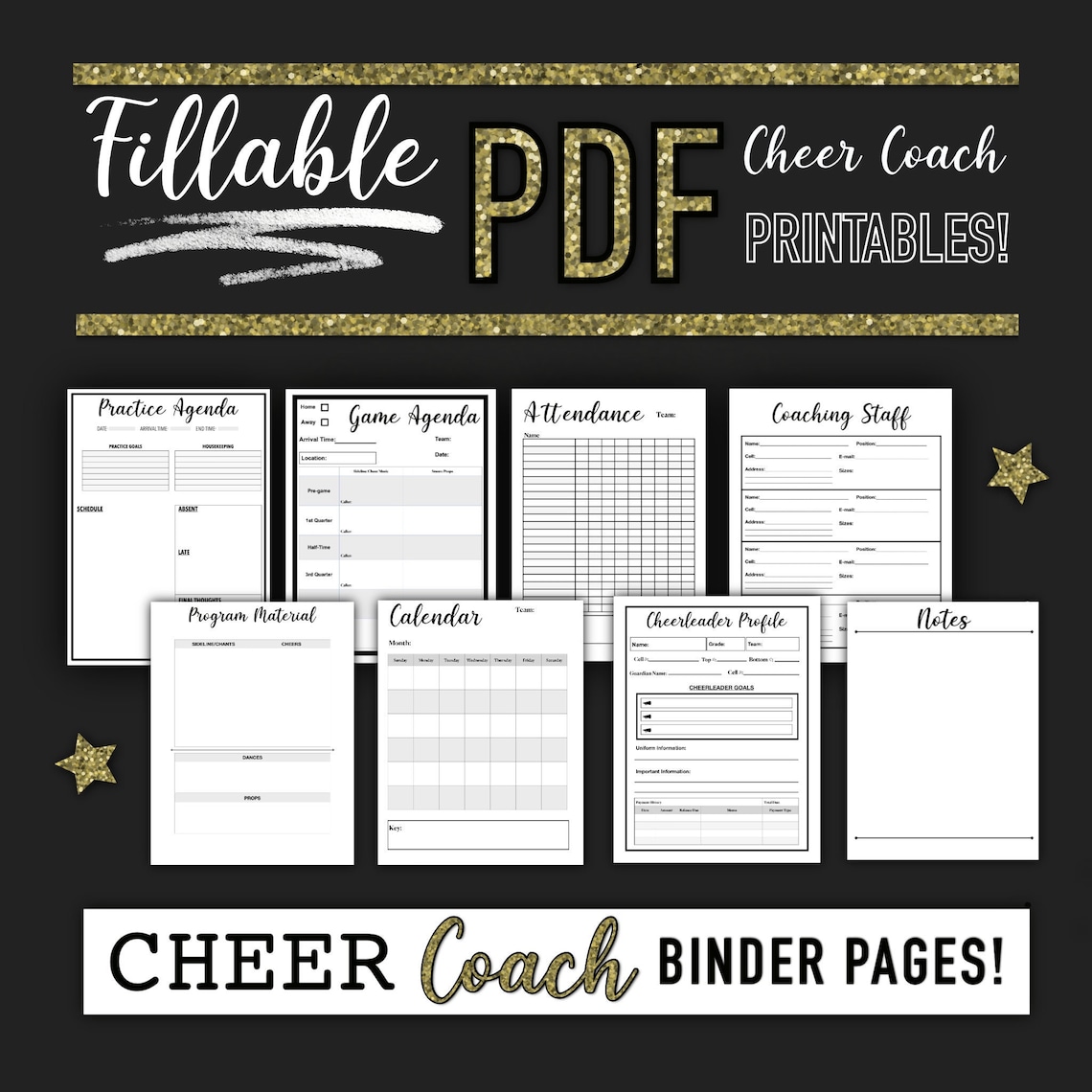 cheer-coach-binder-printables