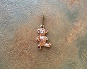 Gouden Vintage Teddybeer Charme