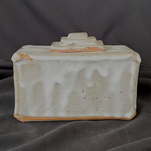 Japanese style stoneware jar or vase