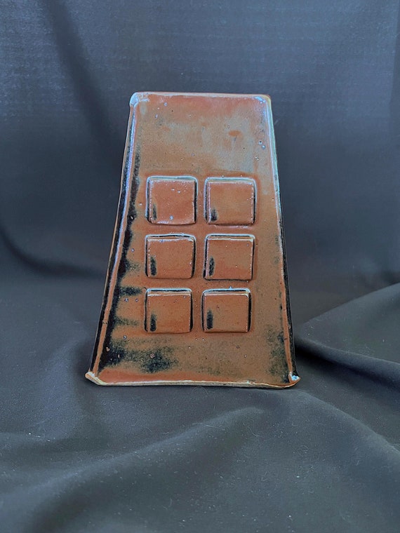 Handmade stoneware vase